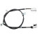 Cable del freno de mano K17157 ABS