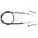 Cable del freno de mano K17165 ABS, Miniatura 3