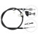 Cable del freno de mano K17177 ABS, Miniatura 2