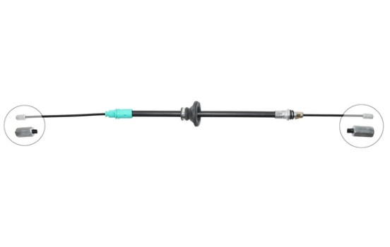 Cable del freno de mano K17231 ABS