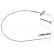Cable del freno de mano K17242 ABS