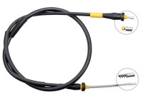 Cable del freno de mano K17273 ABS