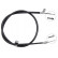 Cable del freno de mano K17290 ABS