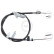 Cable del freno de mano K17299 ABS, Miniatura 2