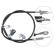 Cable del freno de mano K17337 ABS