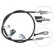 Cable del freno de mano K17337 ABS, Miniatura 2