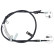 Cable del freno de mano K17377 ABS