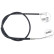 Cable del freno de mano K17378 ABS