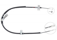 Cable del freno de mano K17459 ABS