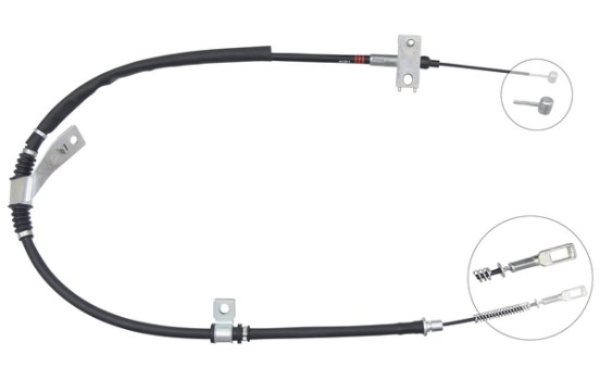 Cable del freno de mano K17459 ABS