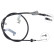 Cable del freno de mano K17481 ABS