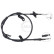 Cable del freno de mano K17493 ABS, Miniatura 2
