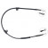 Cable del freno de mano K17519 ABS