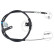 Cable del freno de mano K17542 ABS, Miniatura 2