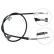 Cable del freno de mano K17577 ABS, Miniatura 2