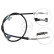 Cable del freno de mano K17577 ABS, Miniatura 3
