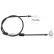 Cable del freno de mano K17601 ABS