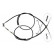 Cable del freno de mano K17705 ABS, Miniatura 2