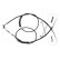 Cable del freno de mano K17705 ABS