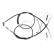 Cable del freno de mano K17705 ABS, Miniatura 3