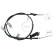 Cable del freno de mano K17808 ABS