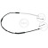 Cable del freno de mano K18148 ABS, Miniatura 3