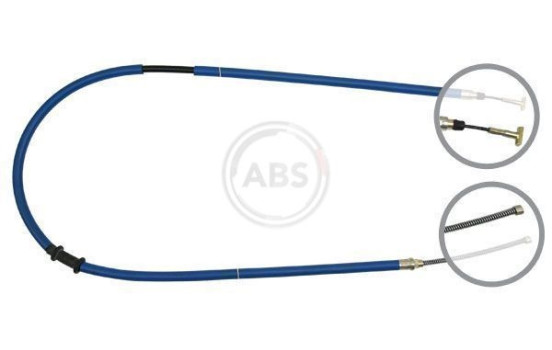 Cable del freno de mano K18197 ABS, Imagen 2