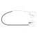 Cable del freno de mano K18276 ABS, Miniatura 2