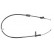 Cable del freno de mano K18737 ABS, Miniatura 2