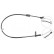 Cable del freno de mano K18737 ABS