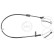 Cable del freno de mano K18737 ABS, Miniatura 3