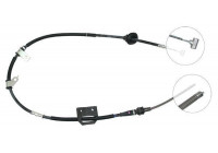 Cable del freno de mano K18788 ABS