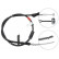Cable del freno de mano K18797 ABS, Miniatura 2