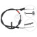 Cable del freno de mano K18797 ABS, Miniatura 3