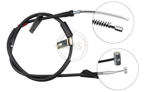 Cable del freno de mano K18817 ABS, Imagen 3