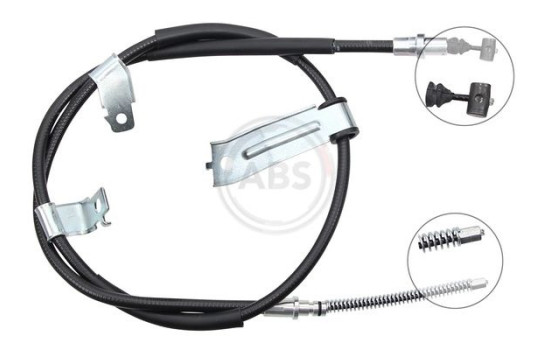 Cable del freno de mano K19009 ABS, Imagen 2
