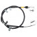 Cable del freno de mano K19118 ABS