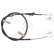 Cable del freno de mano K19167 ABS, Miniatura 2