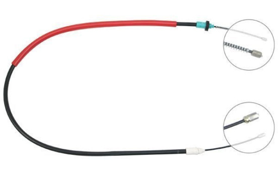 Cable del freno de mano K19197 ABS