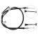 Cable del freno de mano K19358 ABS, Miniatura 2