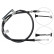 Cable del freno de mano K19358 ABS
