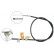 Cable del freno de mano K19448 ABS, Miniatura 2