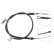Cable del freno de mano K19597 ABS, Miniatura 2