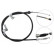 Cable del freno de mano K19608 ABS, Miniatura 2