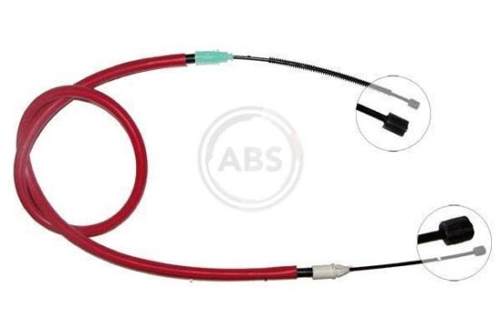 Cable del freno de mano K19625 ABS, Imagen 3