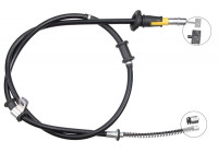 Cable del freno de mano K19628 ABS