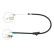 Cable del freno de mano K19651 ABS, Miniatura 2