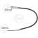 Cable del freno de mano K19678 ABS, Miniatura 2