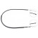 Cable del freno de mano K19737 ABS, Miniatura 2