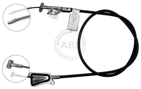 Cable del freno de mano K19807 ABS, Imagen 3